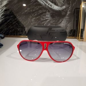 Carrera Red Sunglasses - Like new!